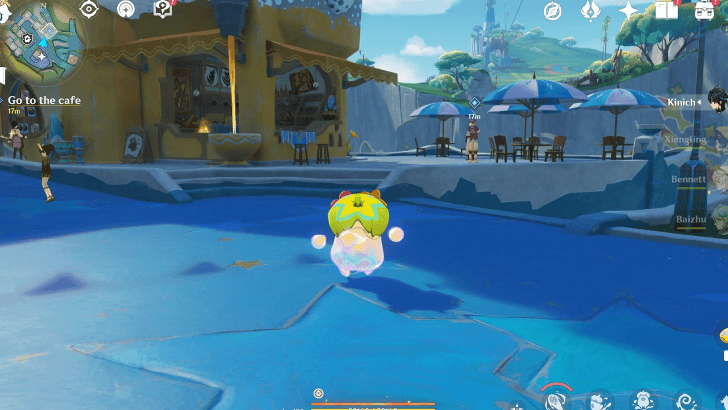 Genshin - Go to the Cafe