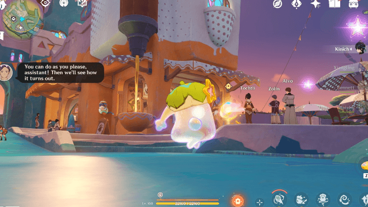 Genshin - Give the Cafe Some Color