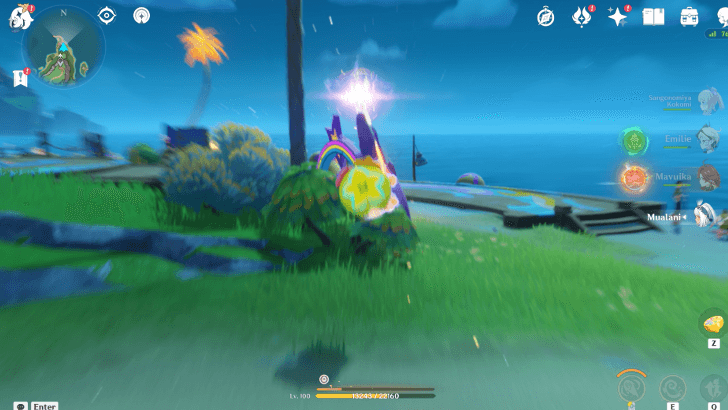 Genshin Impact - Asha Guide Grapple