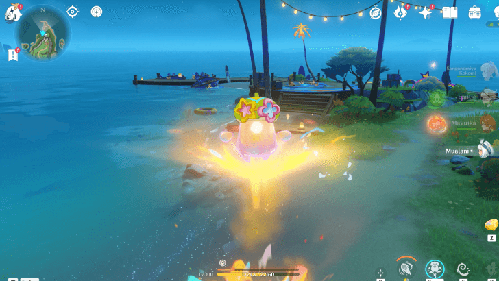 Genshin Impact - Asha Guide Jump and Hover