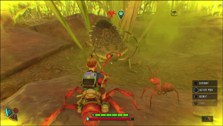 Grounded 2 Ants Help in Combat