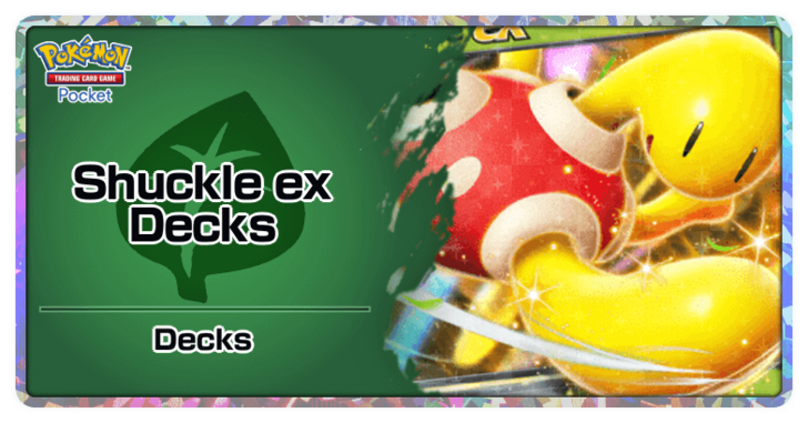 Pokemon TGC Pocket - Shuckle ex Best Deck Build and How to Play