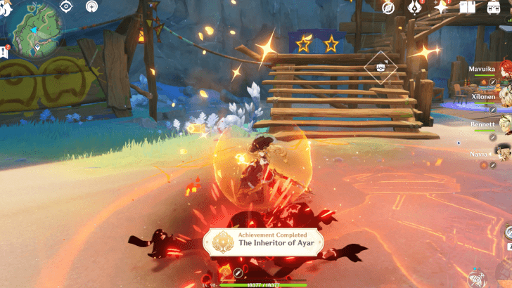 Genshin Impact - Ayar Heroes Cup Walkthrough 7 Hidden Achievement and Chests