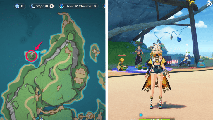 Genshin Impact - Ayar Heroes Cup Invitation Location