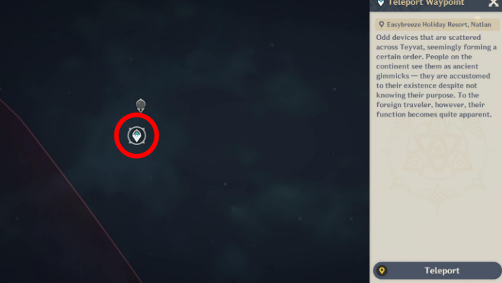 Genshin - Teleport Waypoint in Tenochtzitoc