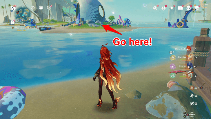 Genshin Impact - Meet With Mualani