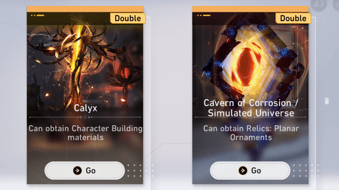 HSR Starlit Homecoming - Double Calyx and Relic Rewards