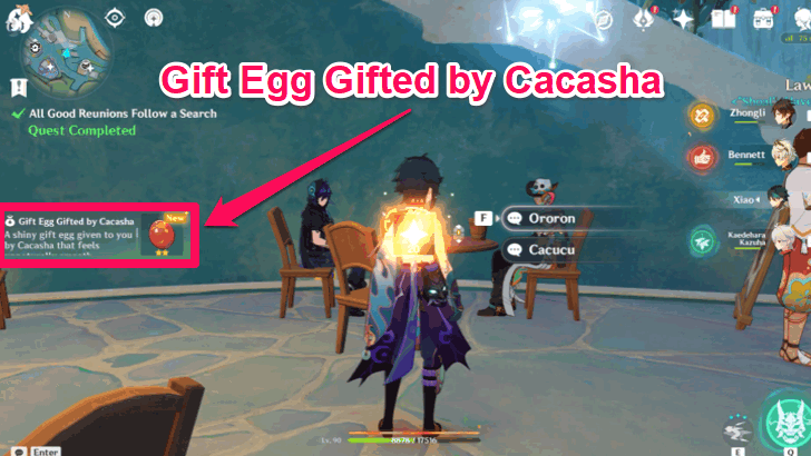 Gift Egg Gifted by Cacasha