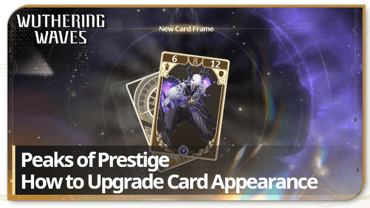 Wuthering Waves - How to Upgrade Card Appearance
