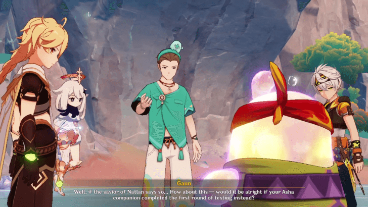 Genshin - Speaking to the Asha