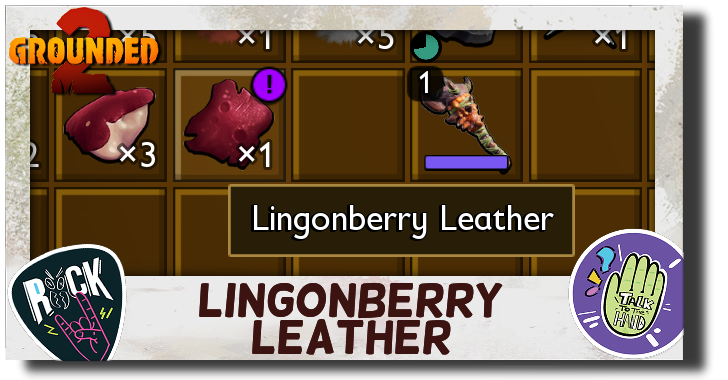Grounded 2 - Lingonberry Leather