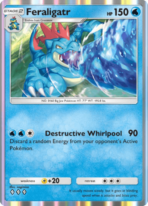 Pokemon TCG Pocket - A4 048 Feraligatr