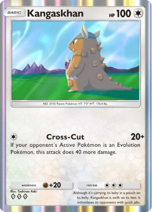 Pokemon TCG Pocket - A4 133 Kangaskhan