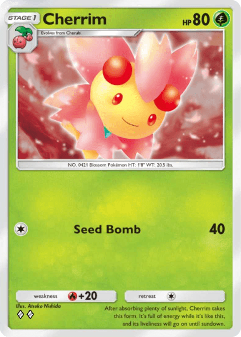 Pokemon TCG Pocket - A4 024 Cherrim