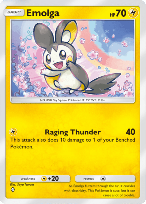 Pokemon TCG Pocket - A4 072 Emolga