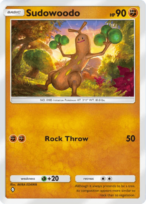 Pokemon TCG Pocket - A4 093 Sudowoodo
