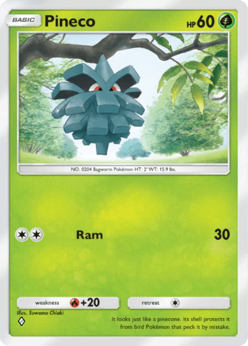 Pokemon TCG Pocket - A4 020 Pineco