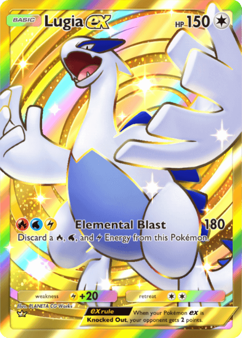 Pokemon TCG Pocket - A4 241 Lugia ex