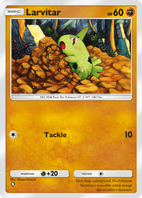 Pokemon TCG Pocket - A4 103 Larvitar