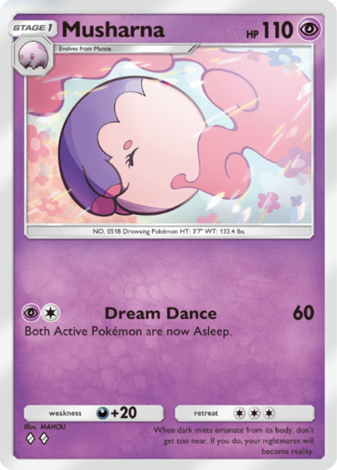 Pokemon TCG Pocket - A4 091 Musharna