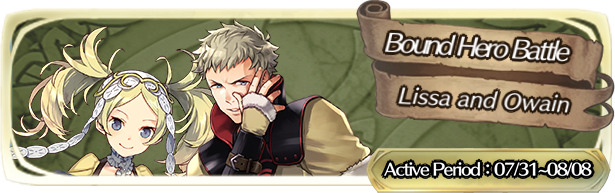 Bound Hero Battle: Lissa & Owain Banner