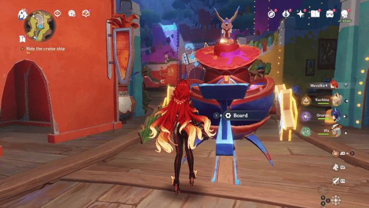 Genshin - Ride the cruise ship.png