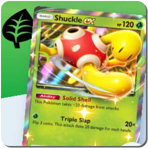 Shuckle ex and Venusaur ex Deck Icon