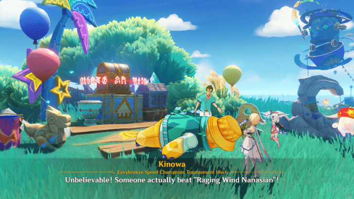 Genshin Impact - Golden Rays Over a Leisurely Town Objective