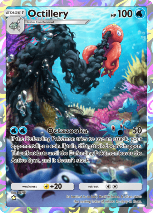 Pokemon TCG Pocket - A4 169 Octillery