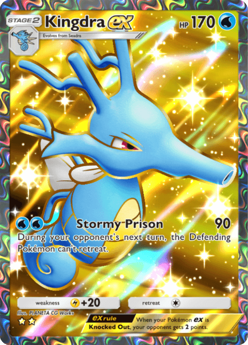 Pokemon TCG Pocket - A4 188 Kingdra ex