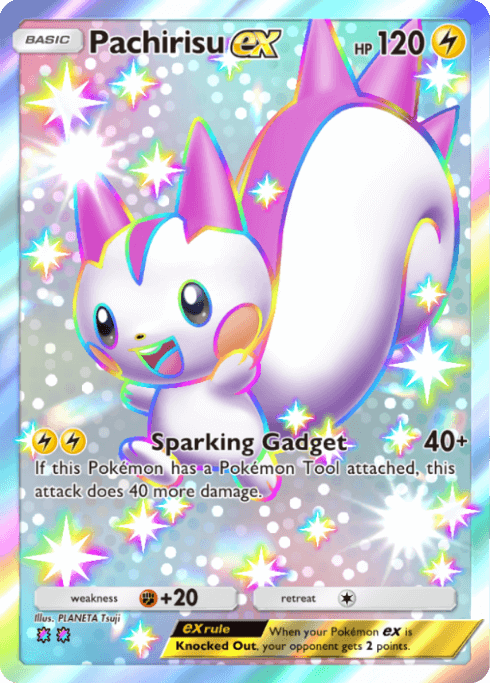 Pokemon TCG Pocket - A4 236 Pachirisu ex