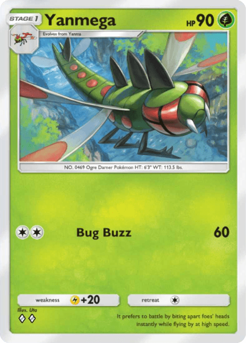 Pokemon TCG Pocket - A4 019 Yanmega