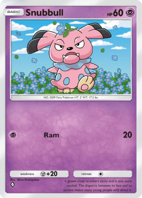 Pokemon TCG Pocket - A4 088 Snubbull