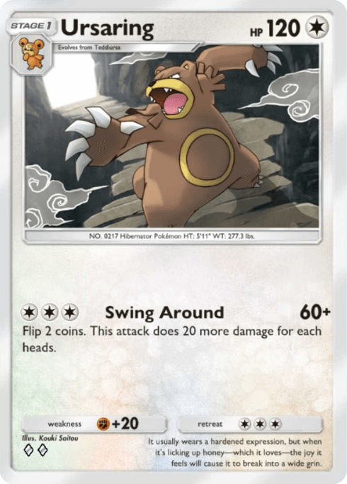 Pokemon TCG Pocket - A4 146 Ursaring
