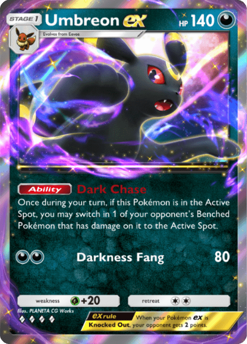 Umbreon 70 HP ダークタイプ ポケモンカード Umbreon (#43, ♦️♦️♦️, Eevee Grove) • Pokémon TCG Pocket