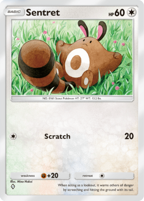 Pokemon TCG Pocket - A4 138 Sentret
