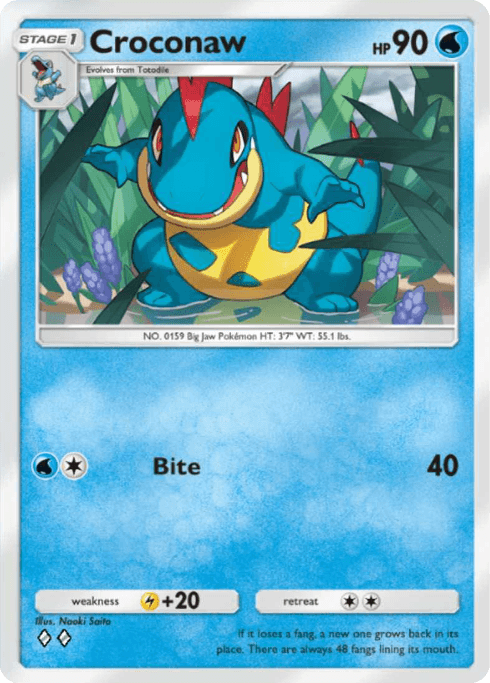 Pokemon TCG Pocket - A4 047 Croconaw