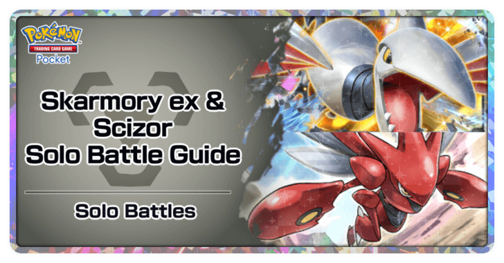 Pokemon TGC Pocket - Skarmory ex & Scizor Deck (Wisdom of Sea and Sky) Deck Build and How to Play