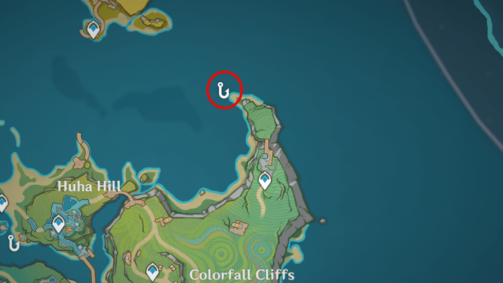 Genshin - Greenwave Sunfish Location 5