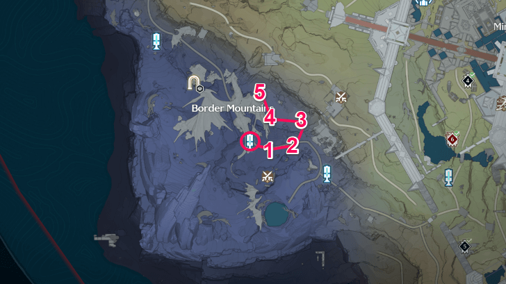 Lottie Lost Torn Border Mountains Locations