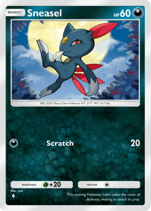 Pokemon TCG Pocket - A4 115 Sneasel