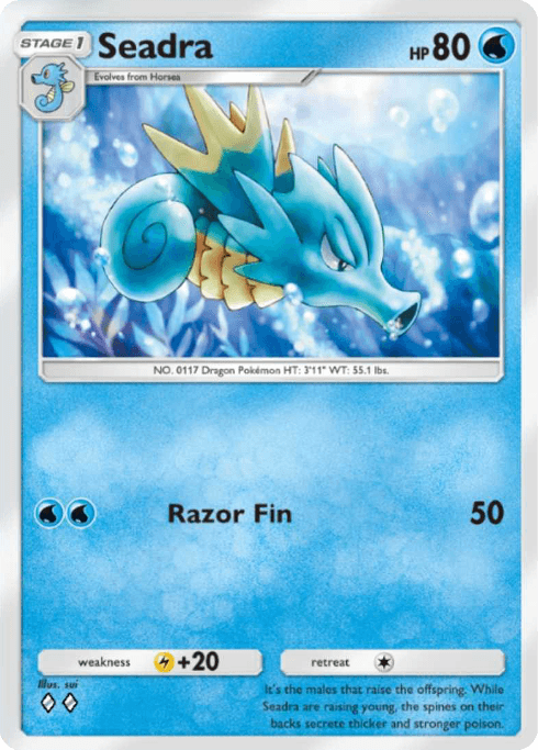 Pokemon TCG Pocket - A4 042 Seadra