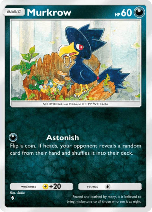 Pokemon TCG Pocket - A4 113 Murkrow