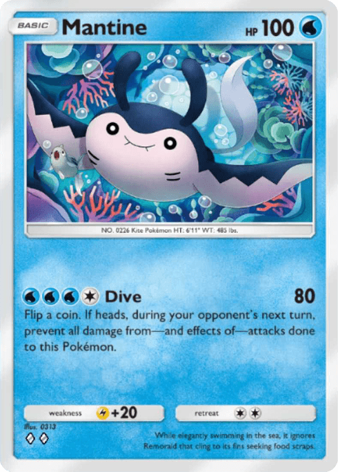 Pokemon TCG Pocket - A4 058 Mantine