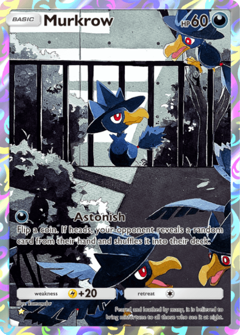 Pokemon TCG Pocket - A4 178 Murkrow