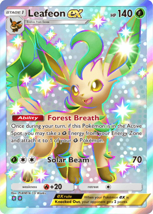 Pokemon TCG Pocket - A4 233 Leafeon ex