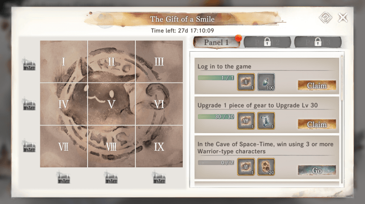 Ringmaster Cordie Event Panel Missions