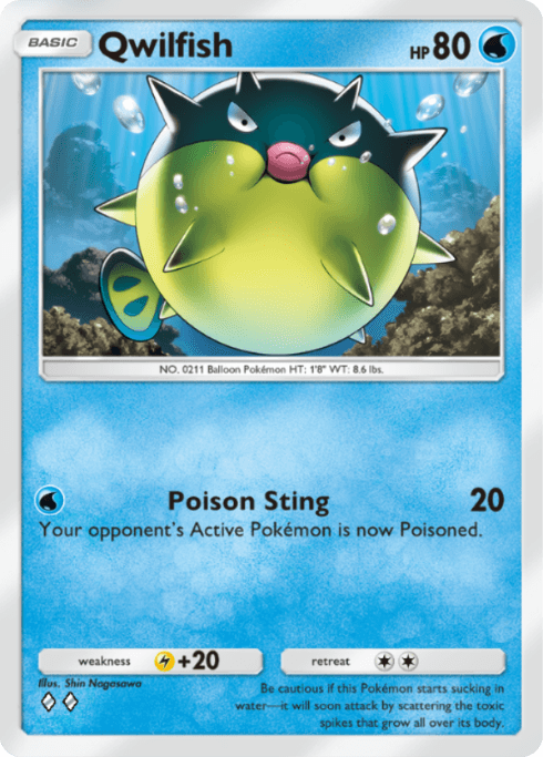 Pokemon TCG Pocket - A4 053 Qwilfish
