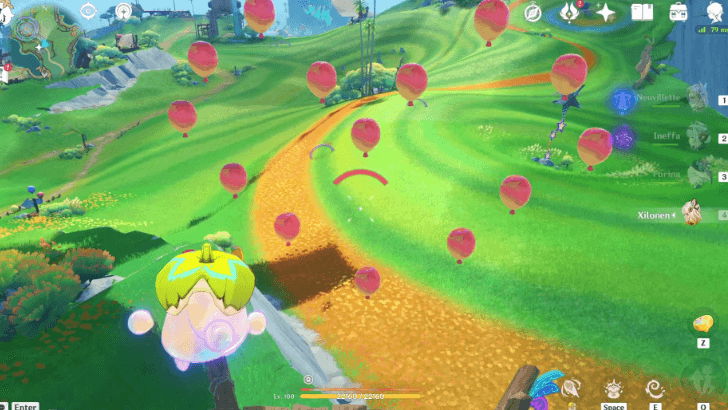 Genshin - Color All Balloons Red