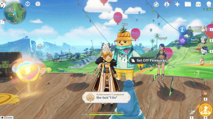 Genshin - Talk to Ziki again